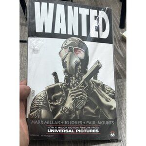 Wanted Comic Novel By Mark Millar & J.G. Jones, Paul Mounts Paperback